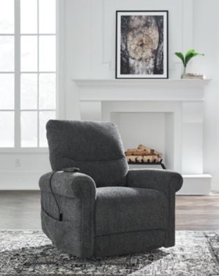 Aureta Power Lift Recliner - Al Rugaib Furniture