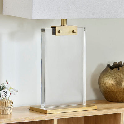 Aurora Brass Table Lamp - Al Rugaib Furniture