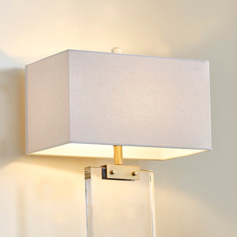 Aurora Brass Table Lamp - Al Rugaib Furniture
