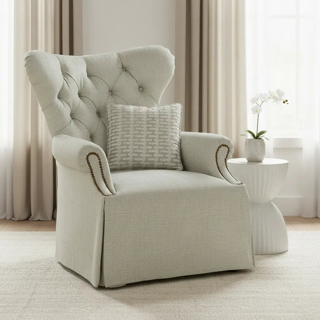 Ava Bezel - Tufted Back Chair Chairs| A.R.T. Furniture