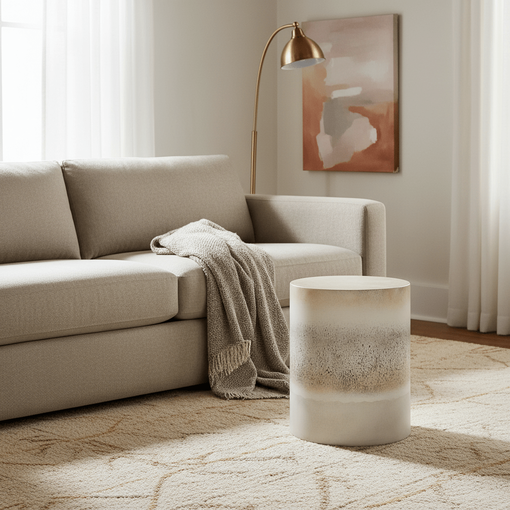 Ava Round End Table End Tables| Universal