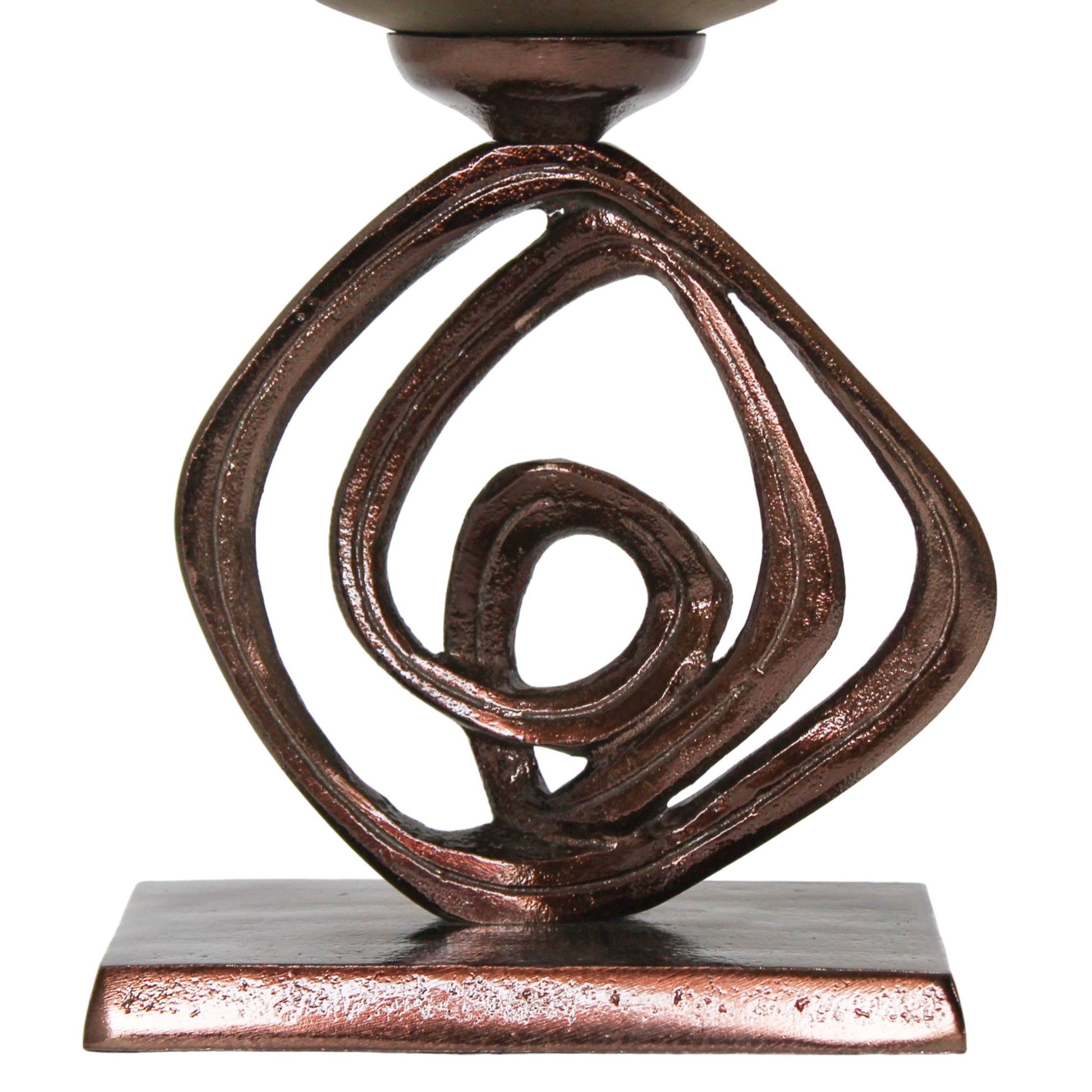 Availa Urn With Metal Stand Vases and Jars| Sagebrook Home