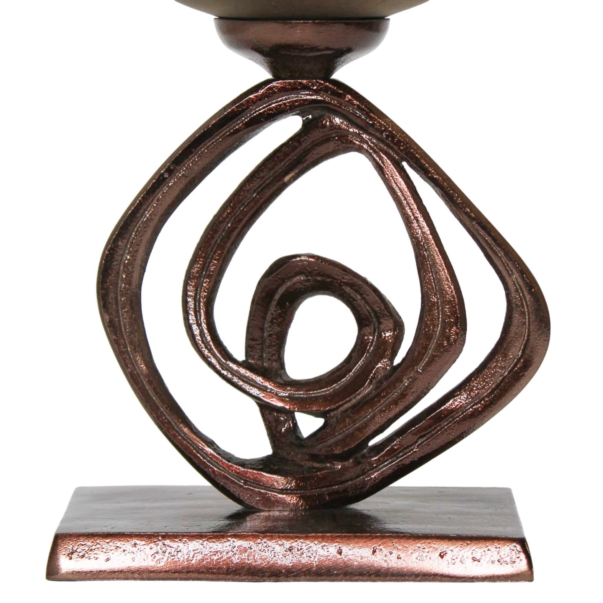 Availa Urn With Metal Stand Vases and Jars| Sagebrook Home