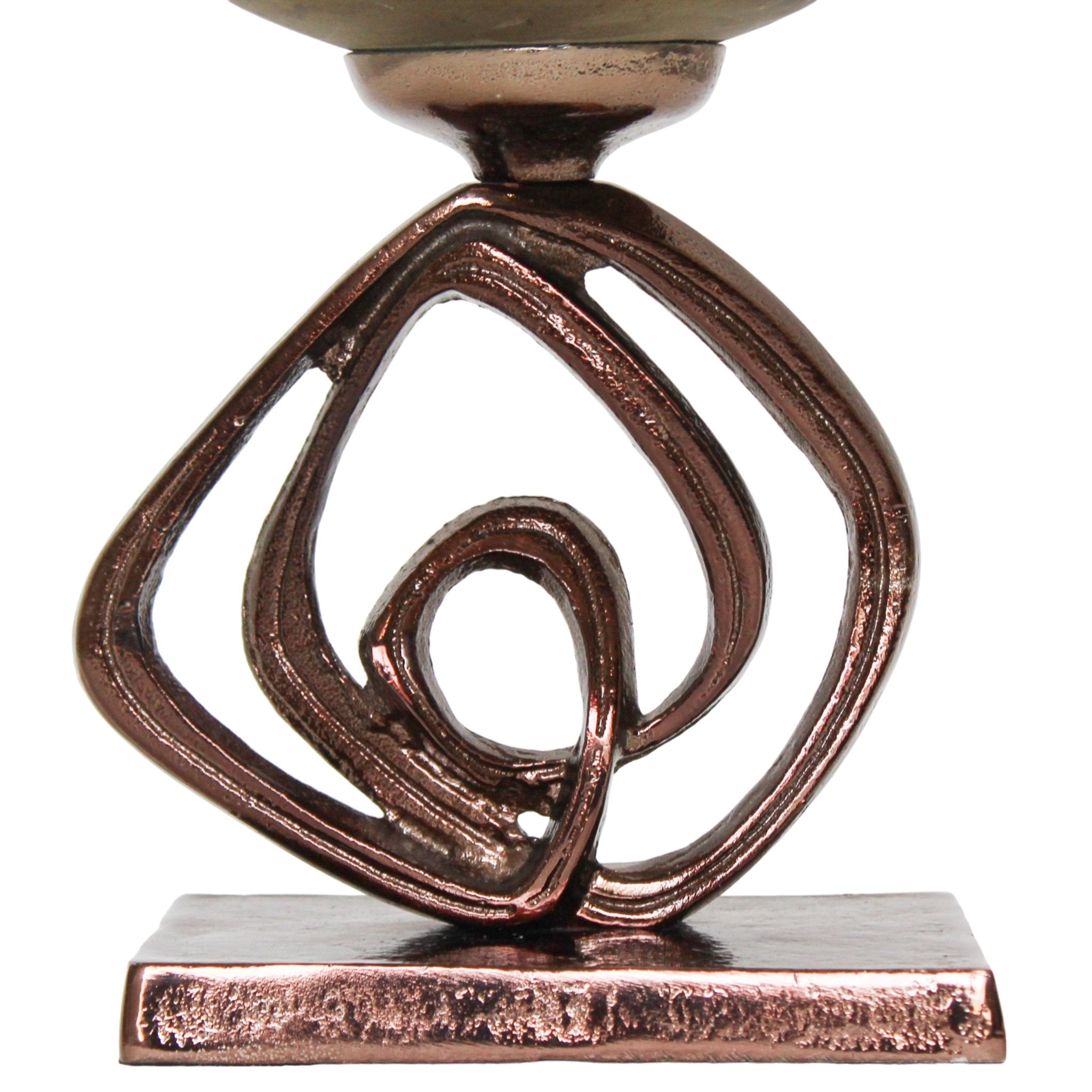 Availa Urn With Metal Stand Vases and Jars| Sagebrook Home