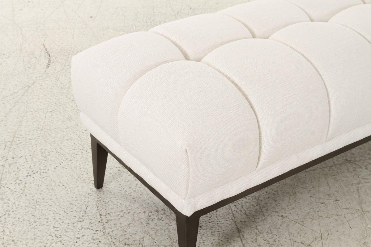 Avalon White & Black Bench Benches| Roots Furniture