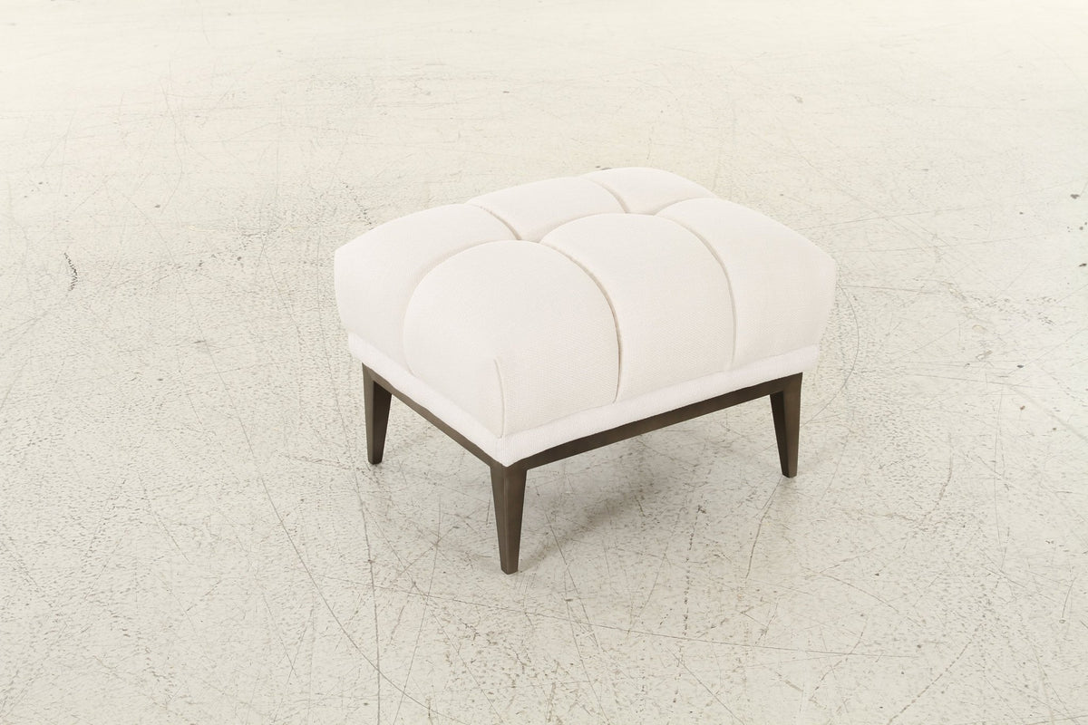 Avalon White & Black Ottoman Ottomans| Roots Furniture