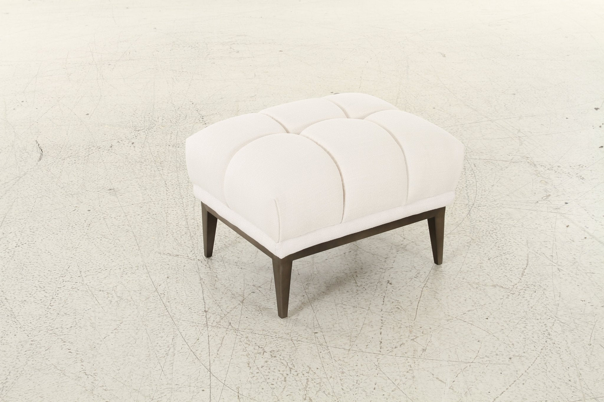 Avalon White & Black Ottoman Ottomans| Roots Furniture