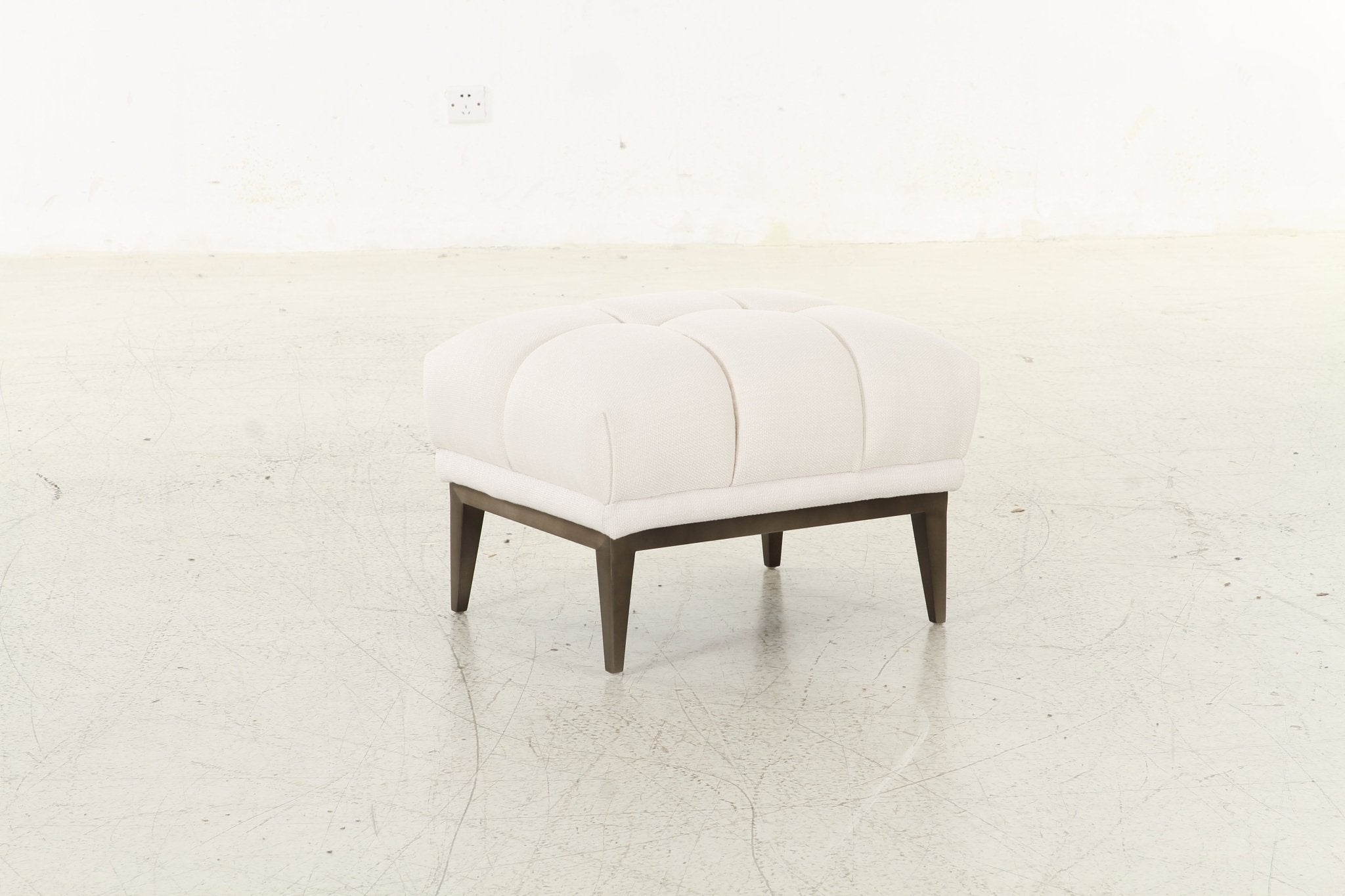 Avalon White & Black Ottoman Ottomans| Roots Furniture