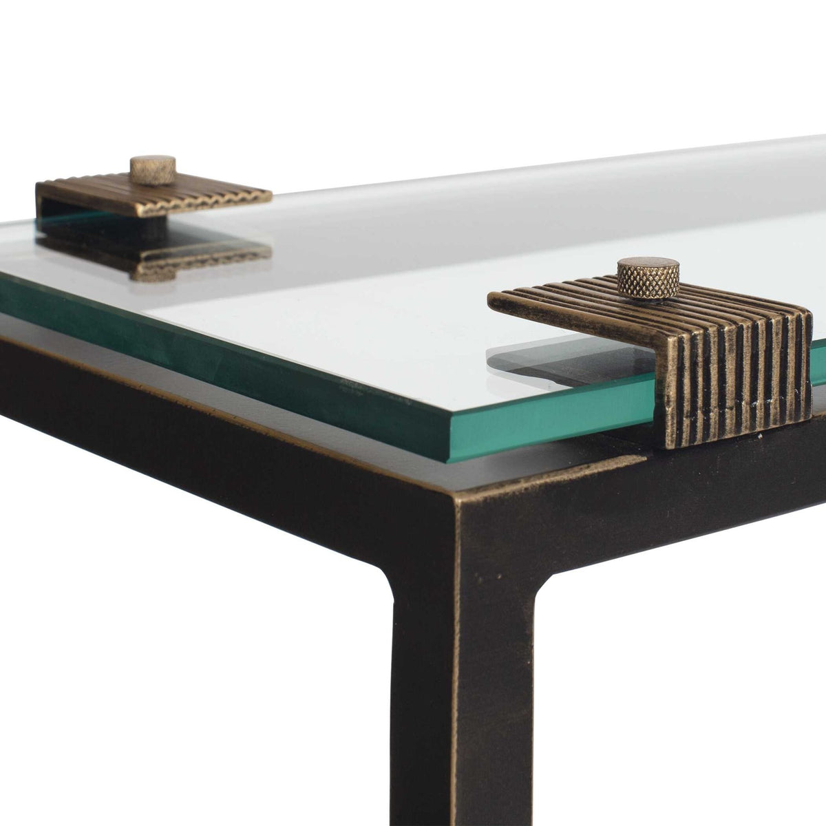 Averona Glass Top Accent Table Accent & End Tables| Uttermost