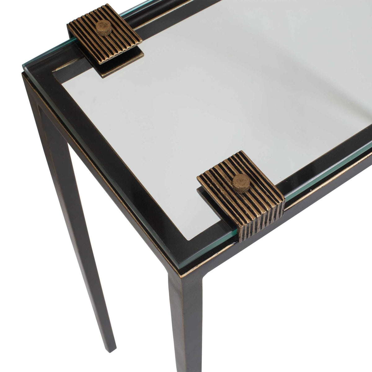 Averona Glass Top Accent Table Accent & End Tables| Uttermost