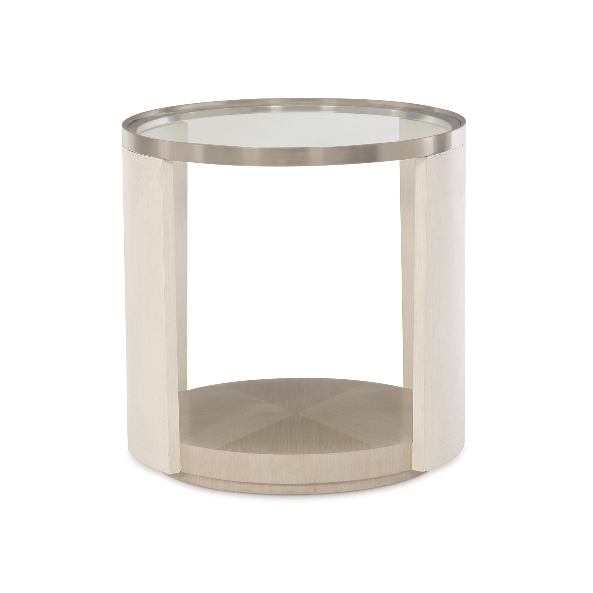 AXIOM ROUND CHAIRSIDE TABLE End Tables| Bernhardt