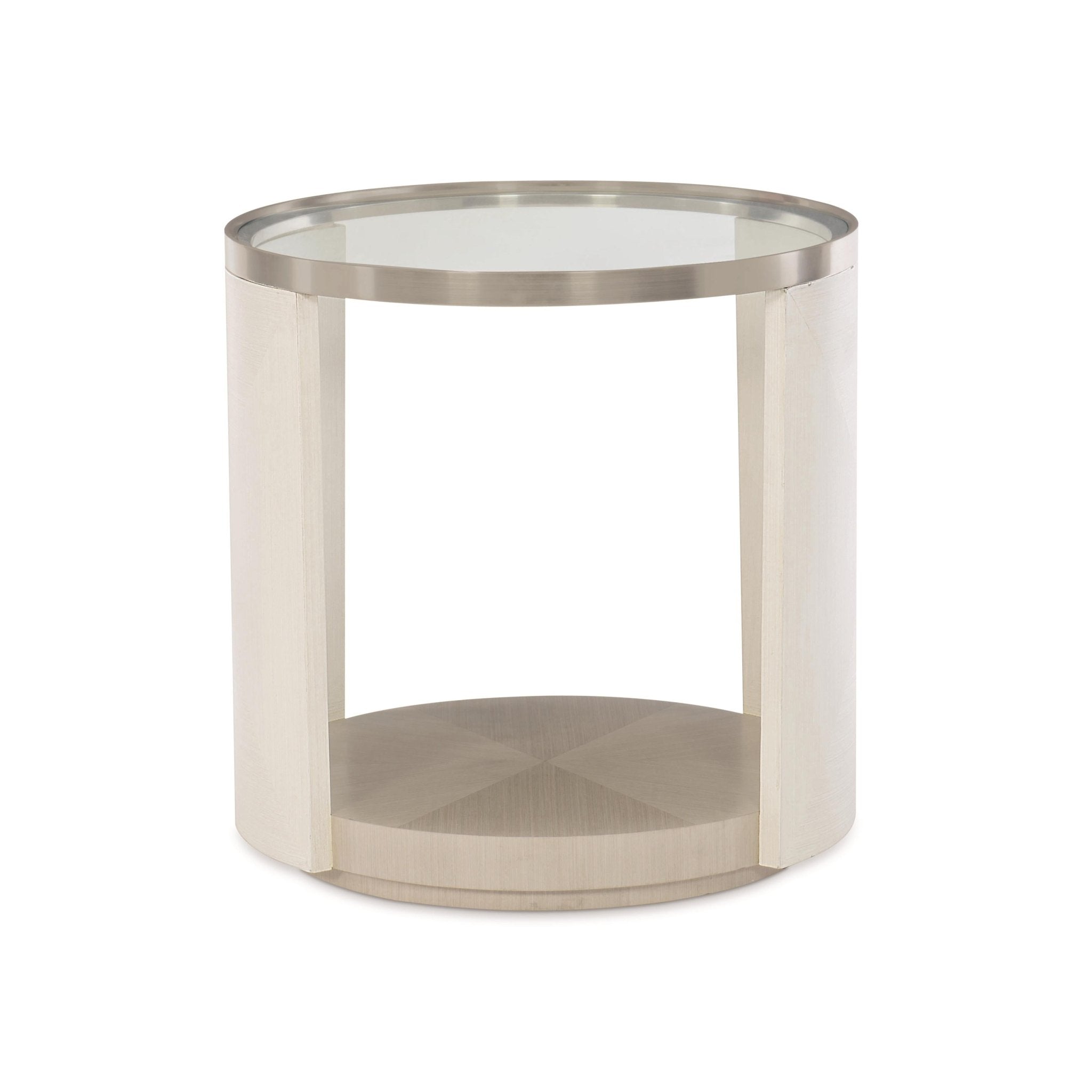 AXIOM ROUND CHAIRSIDE TABLE End Tables| Bernhardt