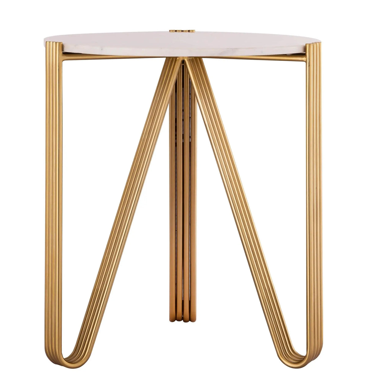 Aya Marble Side Table Accent & End Tables| TOV