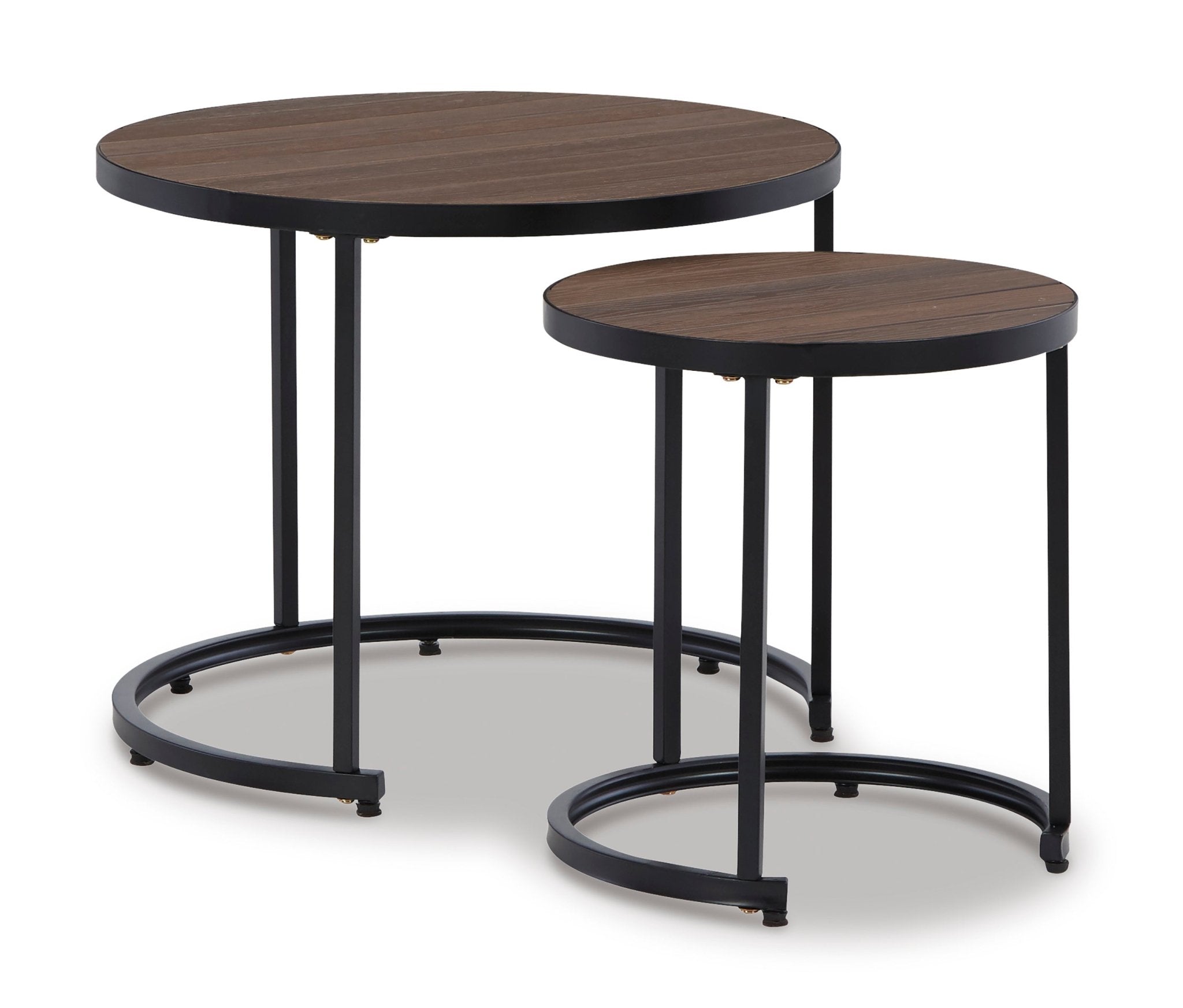 Ayla Outdoor Nesting End Tables (Set of 2) Outdoor Tables| Ashley Homestore