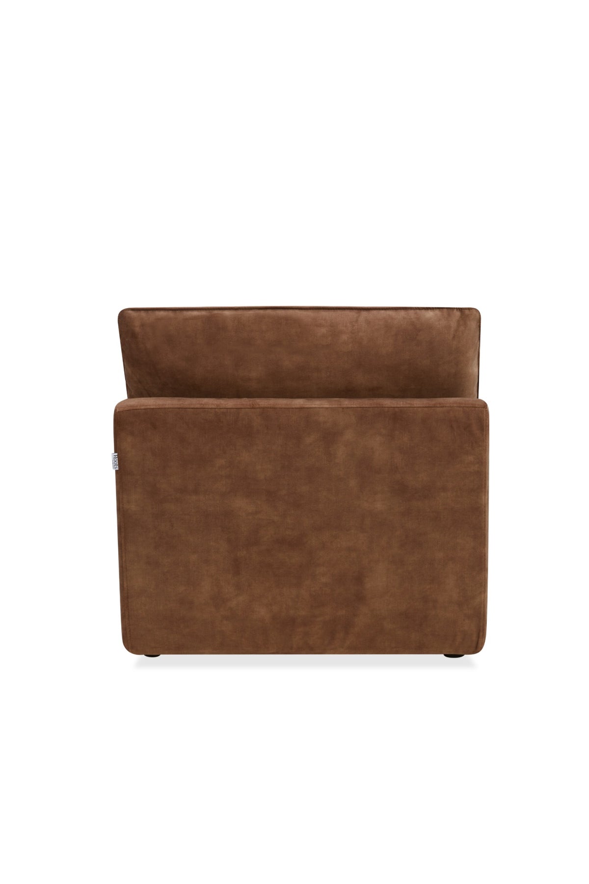 Bologna Brown 1.5 Seater Armless