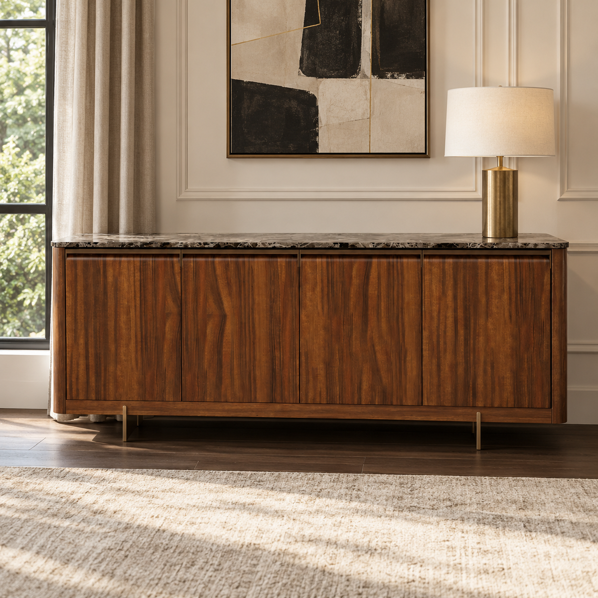 ALTURA STONE TOP SIDEBOARD