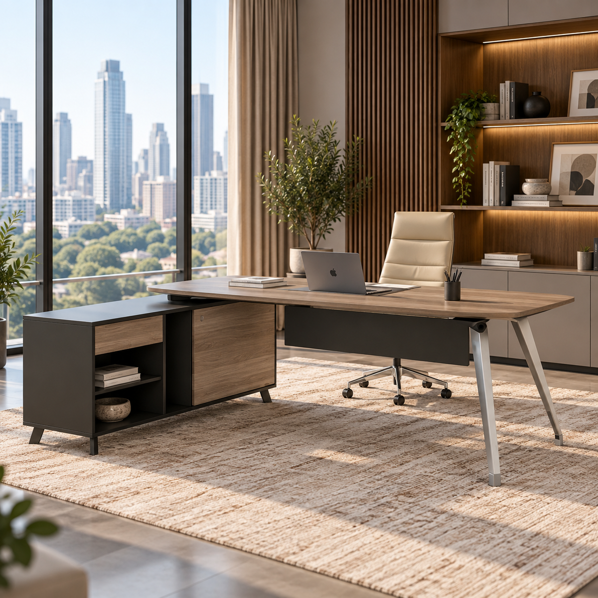 Norway Office Table - Left Hand Side