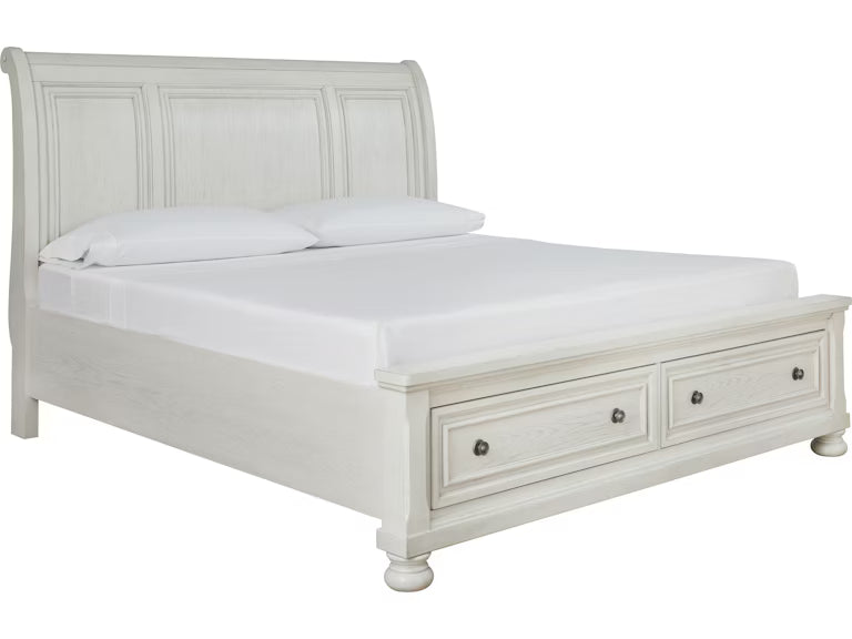 Robbinsdale King Sleigh Bed With Storage Beds| Ashley Homestore