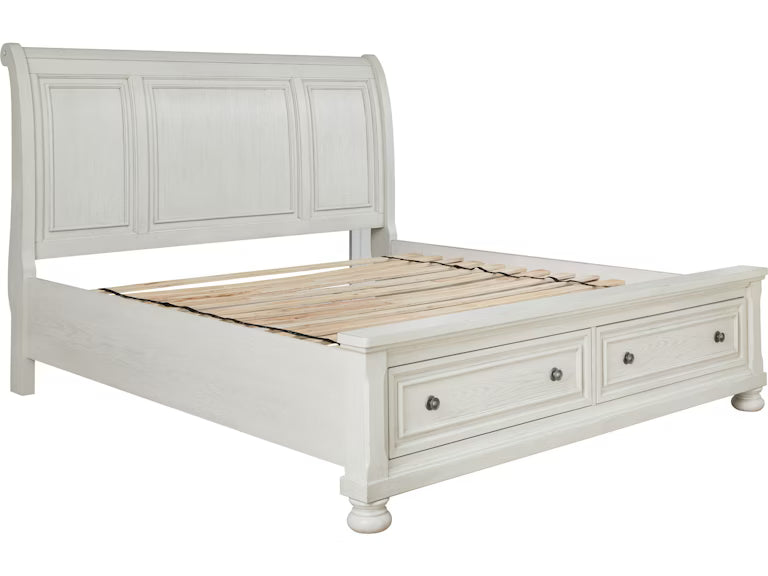 Robbinsdale King Sleigh Bed With Storage Beds| Ashley Homestore