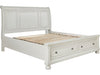 Robbinsdale King Sleigh Bed With Storage