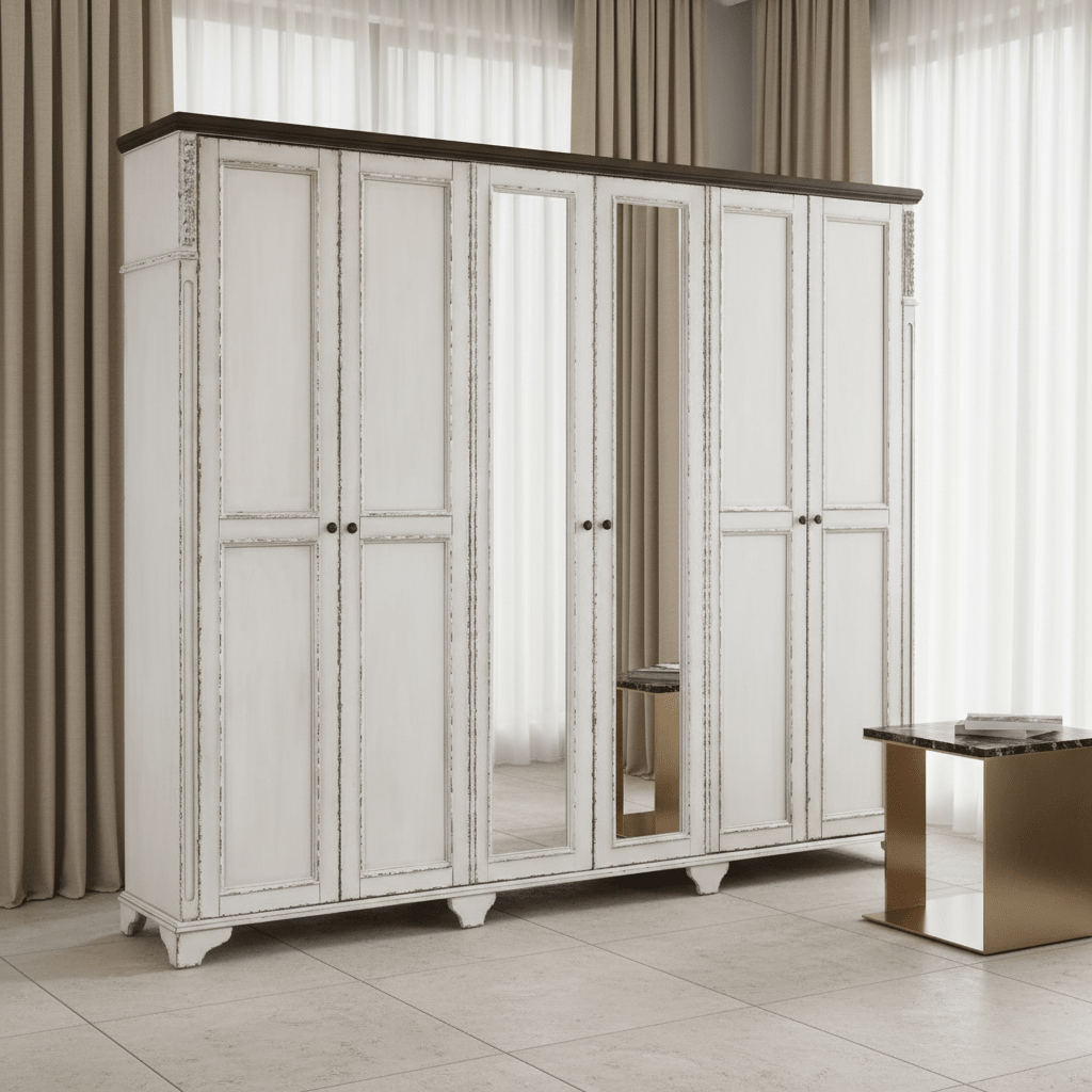 B743 6 Door wardrobe Wardrobes| Crestview