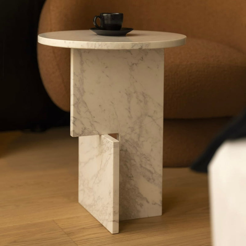 Royal | Urban Loft Side Table - Beige - 40×45 cm