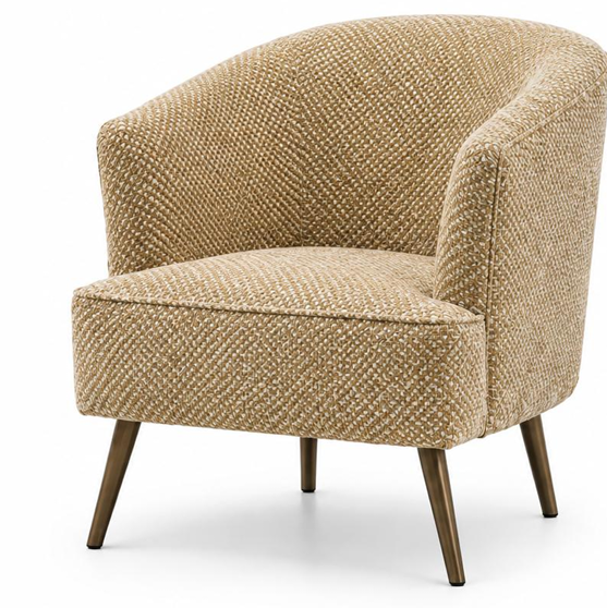 Gabriel Beige Accent Chair
