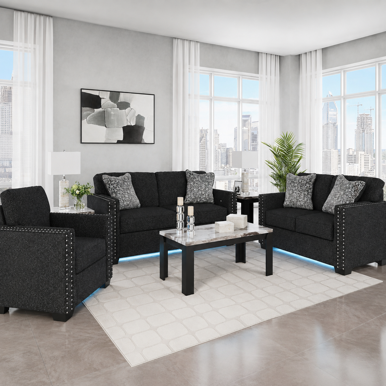 Jasmine Sofa Set