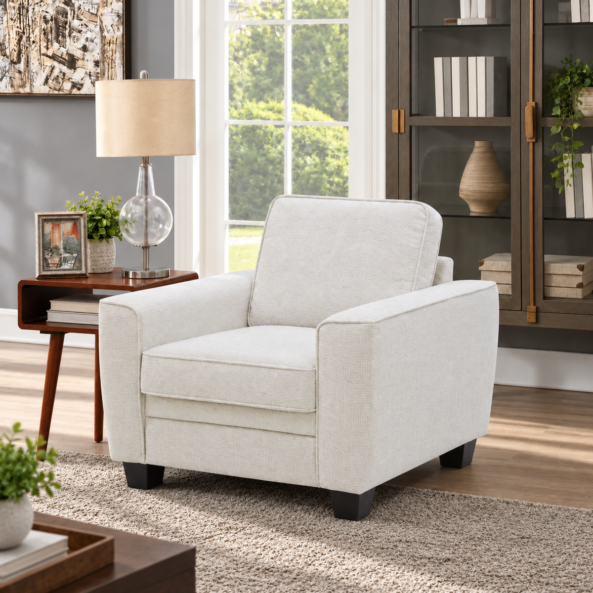 Elora Beige Chair 96cm
