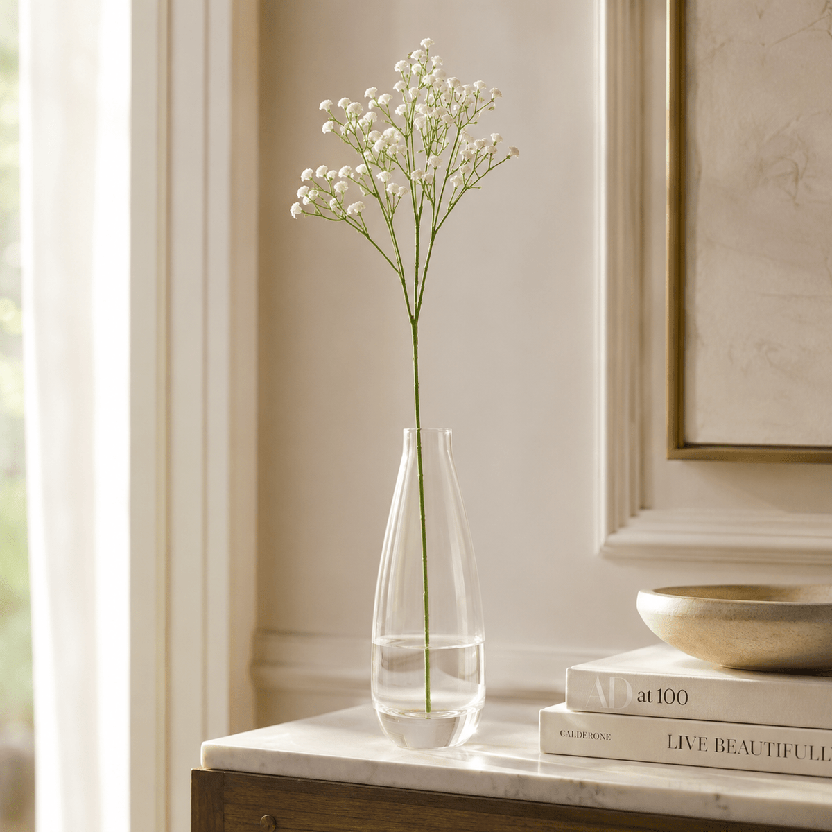 Baby's Breath White Plants| Roots Furniture
