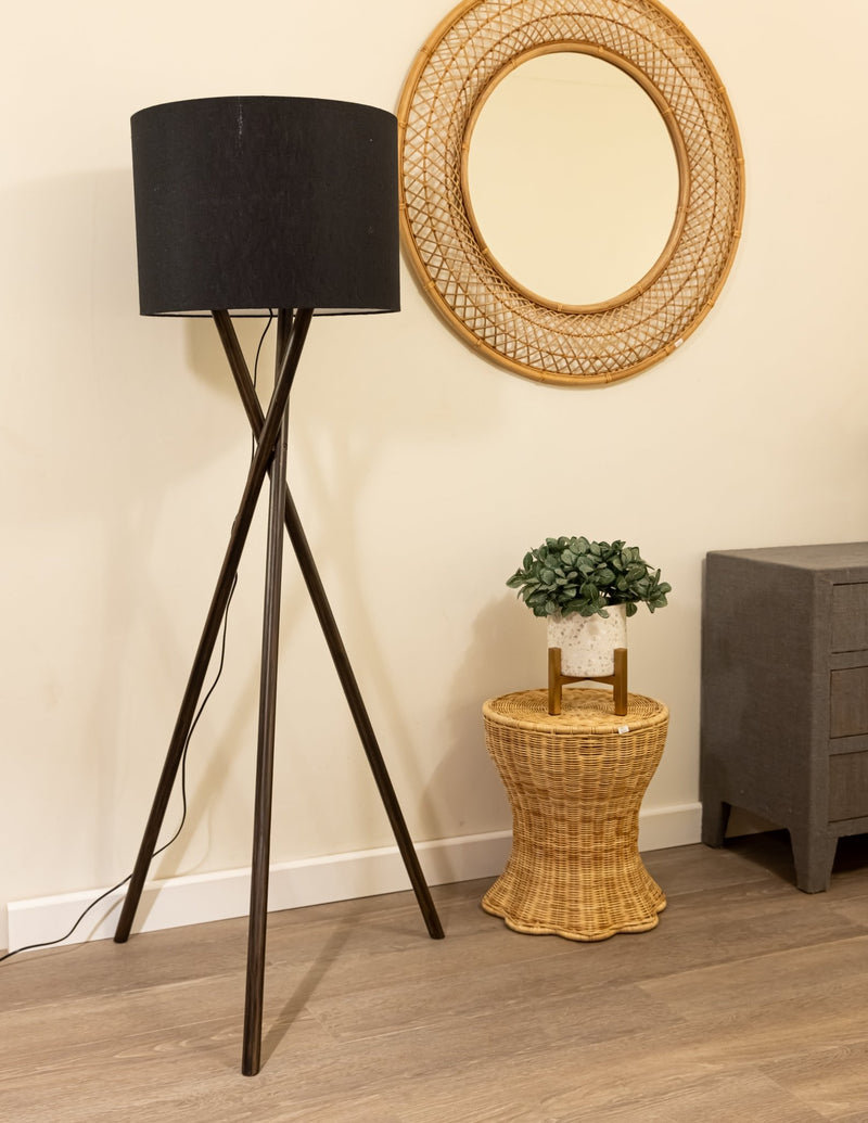 Bacolod WOODEN TRIPOD FLOOR LAMPS - Al Rugaib Furniture