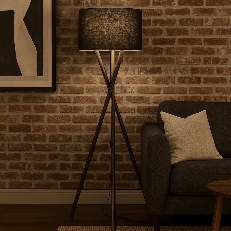 Bacolod WOODEN TRIPOD FLOOR LAMPS - Al Rugaib Furniture