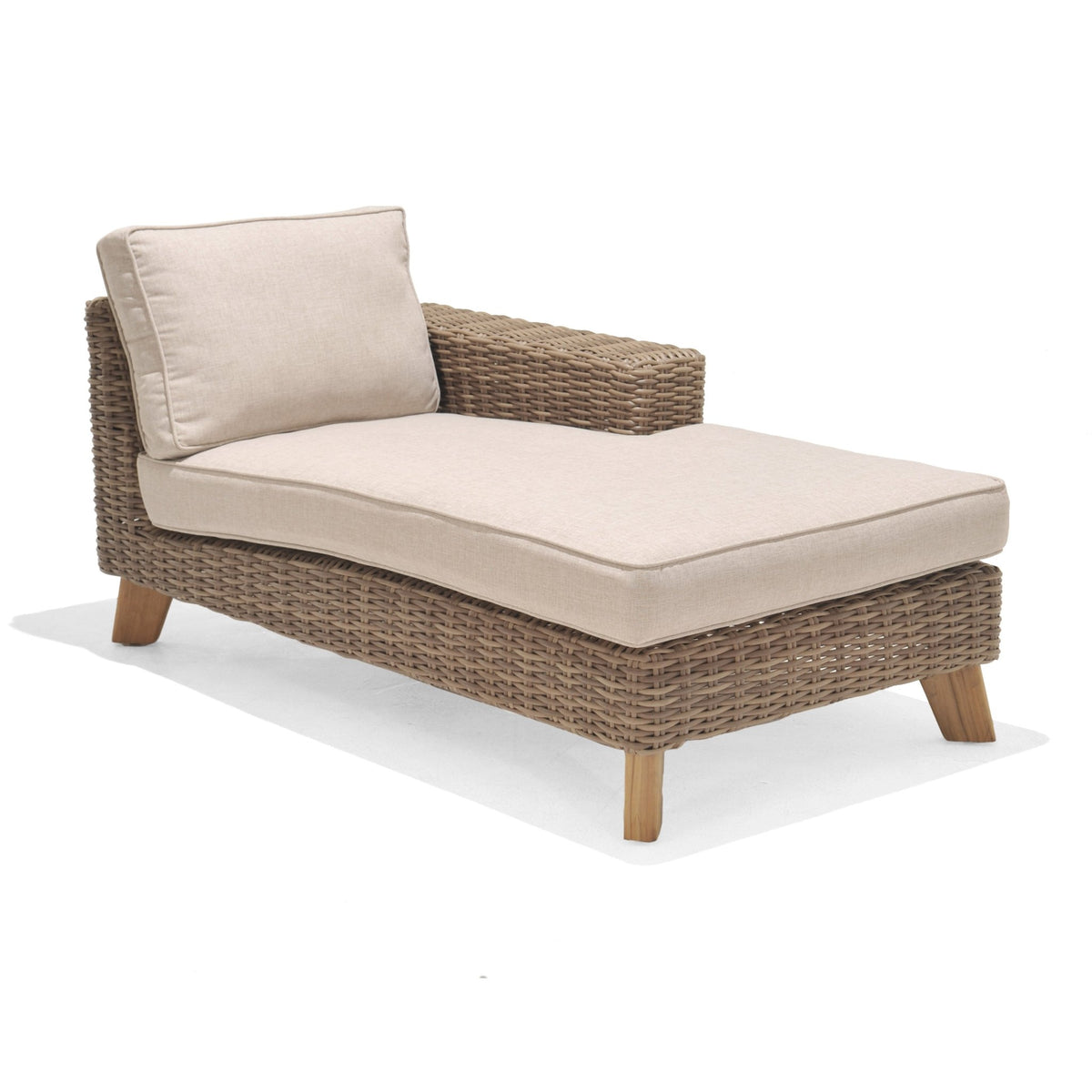Bahamas left arm chaise lounge Outdoor Loveseats & Sofas| Lifestyle Garden