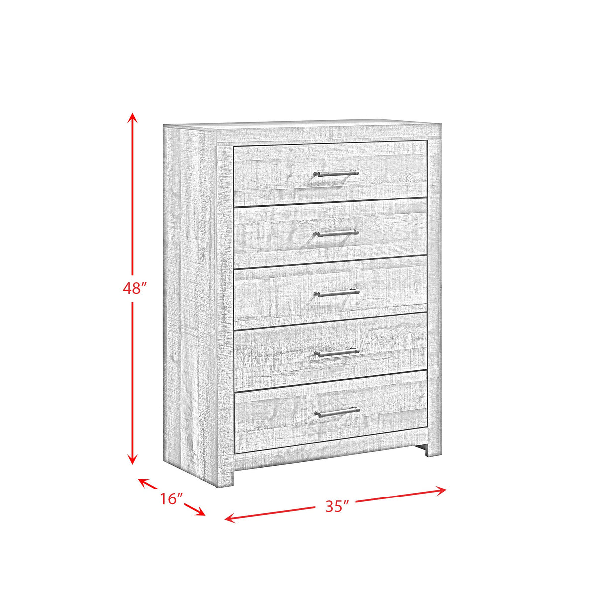 Bailey Chest Drift Finish Cabinets & Chests| Roots Furniture