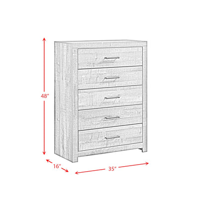 Bailey Chest Drift Finish - Al Rugaib Furniture
