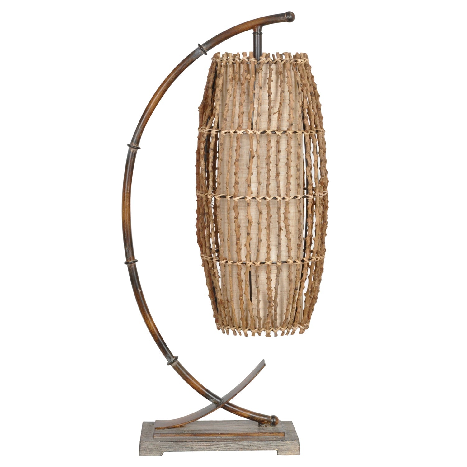Baja Downbridge Bamboo Table Lamp Table Lamps| Crestview