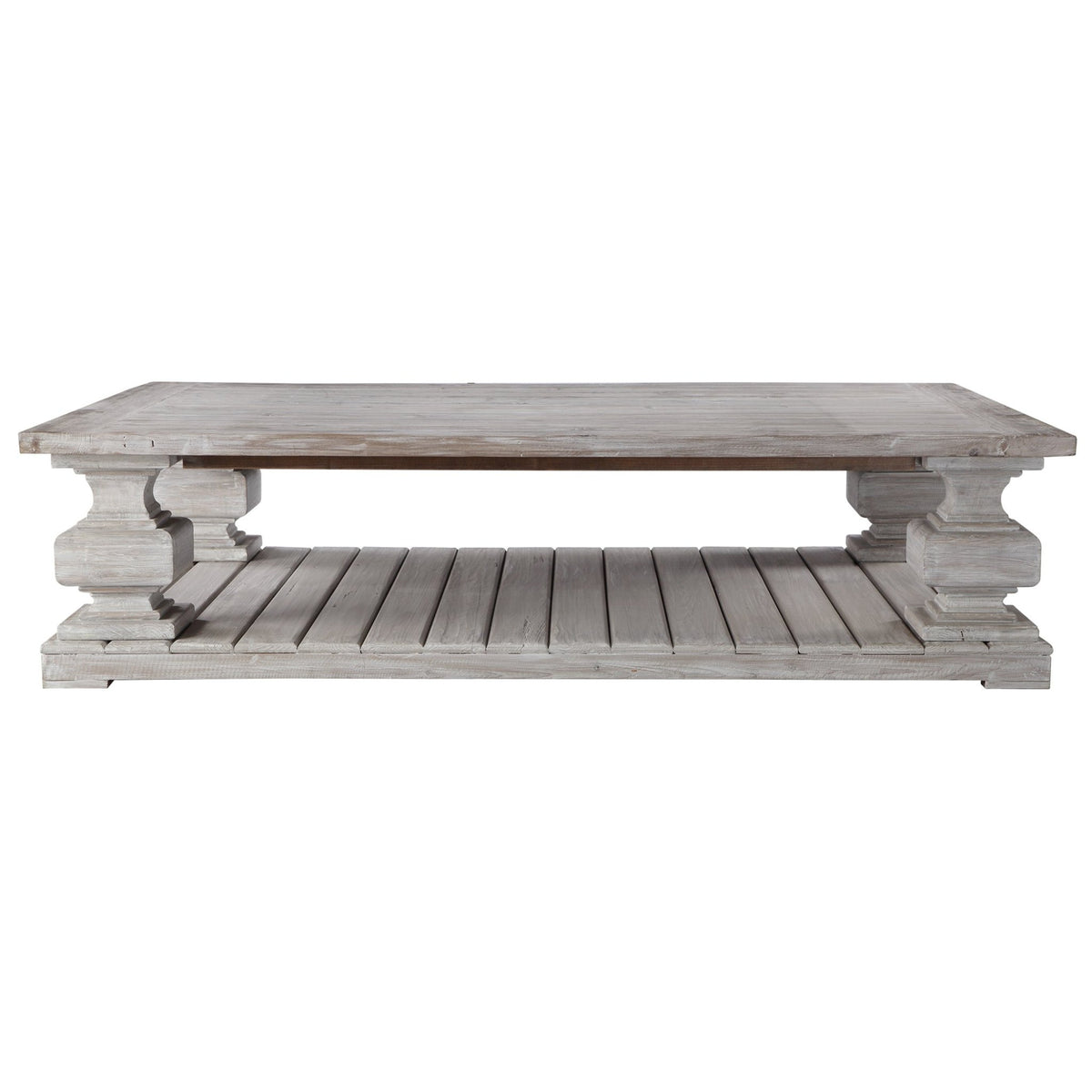 Baldrick Coffee Table, White Table Decors| Uttermost