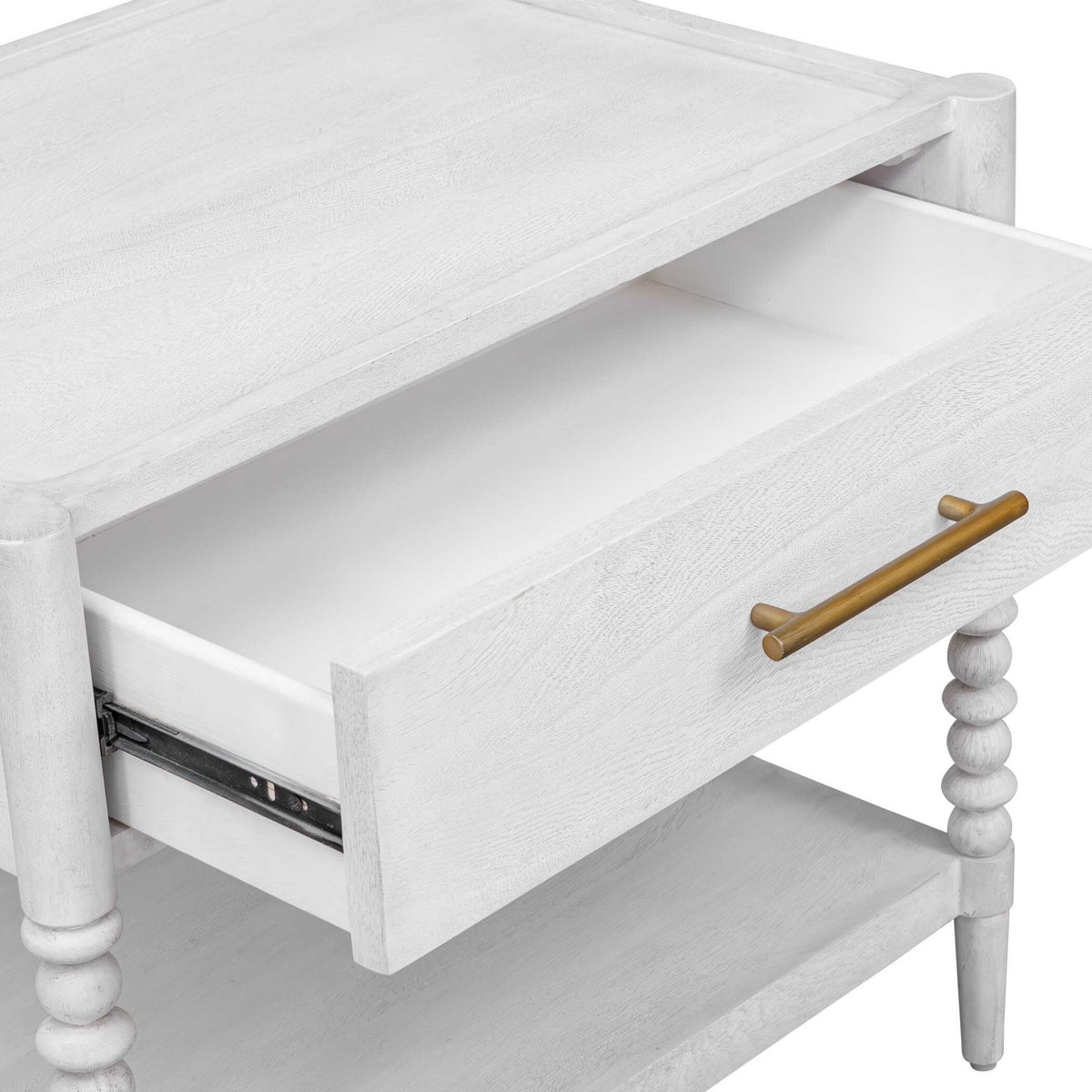 Bales Off-White Side Table Accent & End Tables| Uttermost