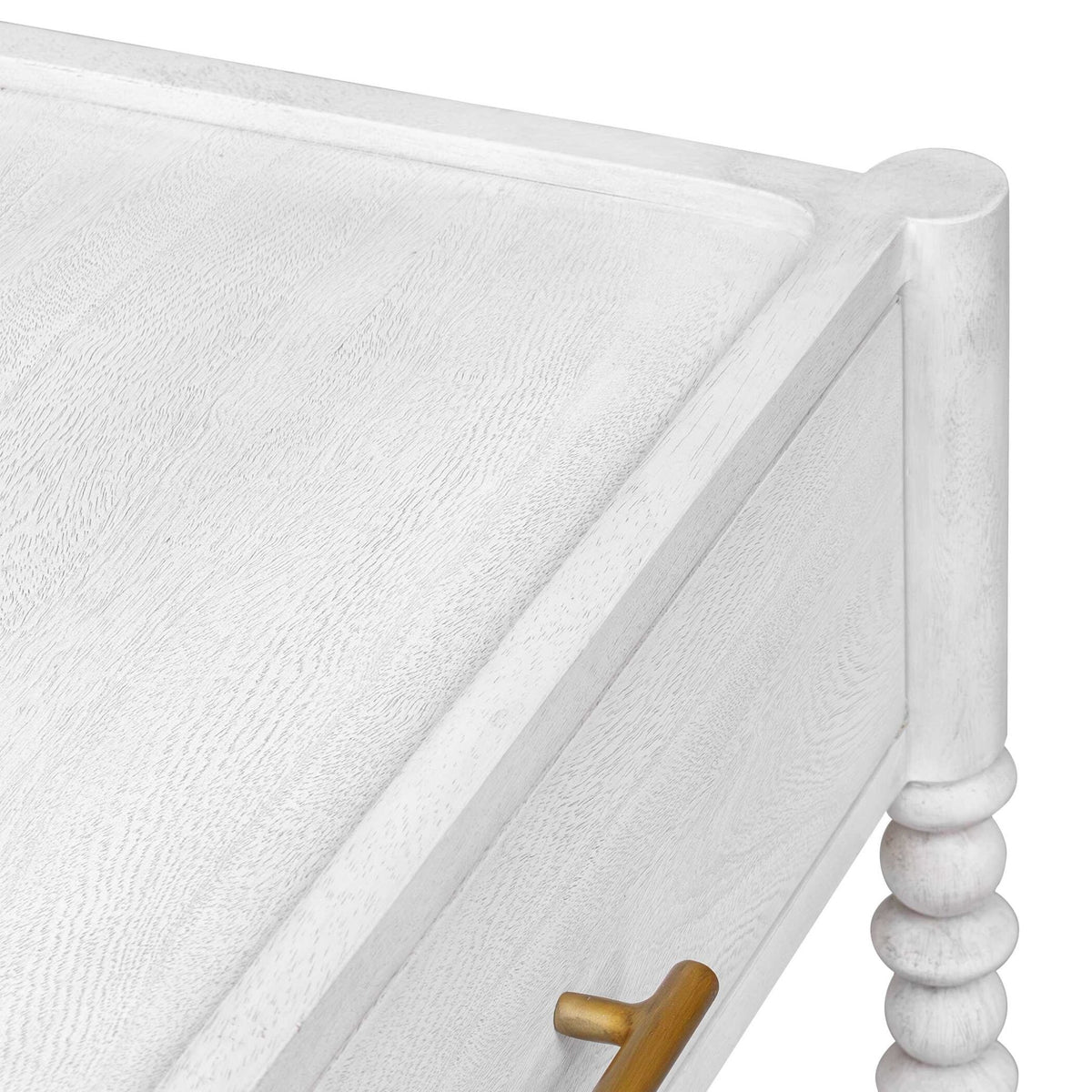 Bales Off-White Side Table Accent & End Tables| Uttermost