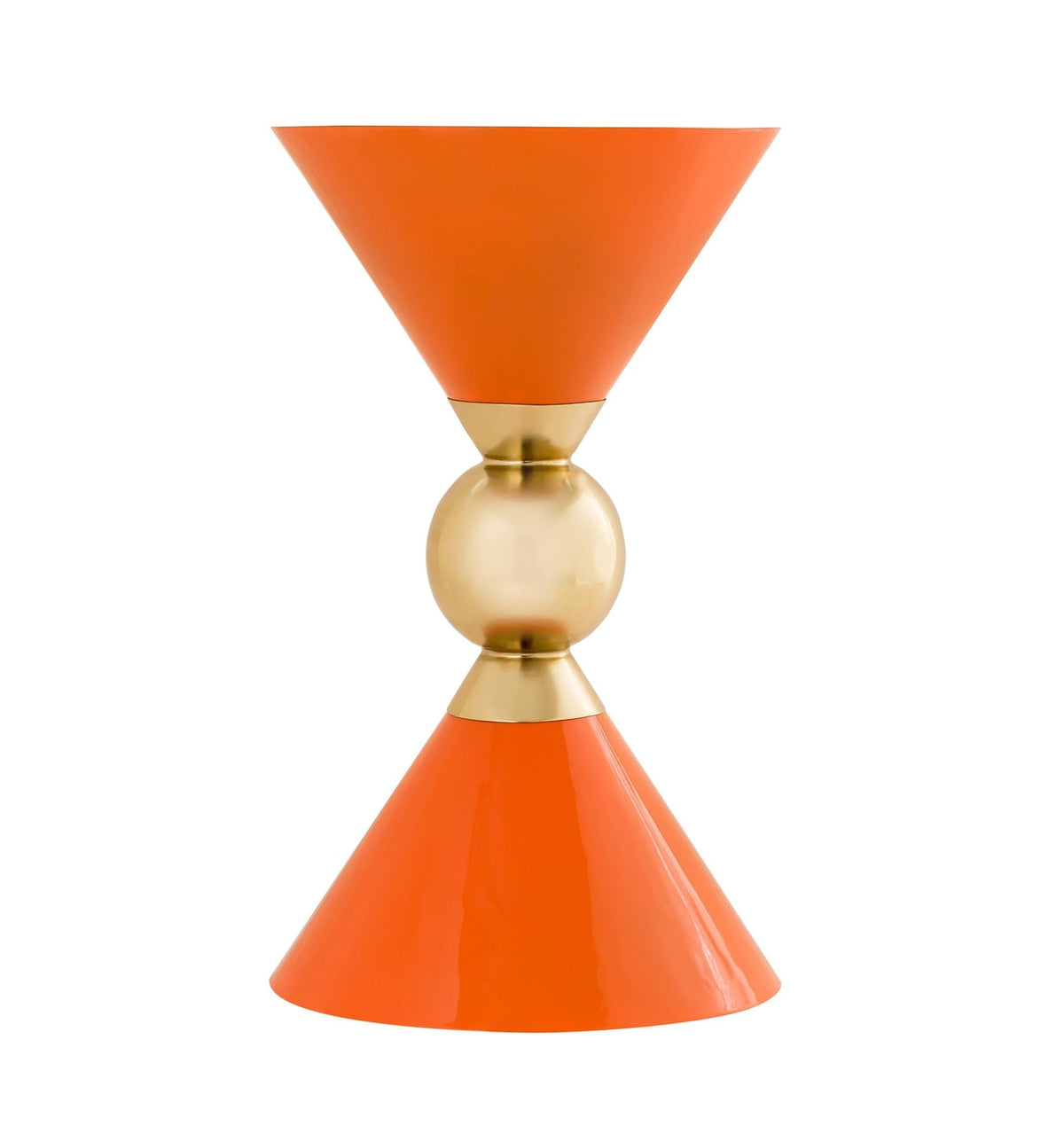 Balhi Orange Side Table Accent & End Tables| TOV