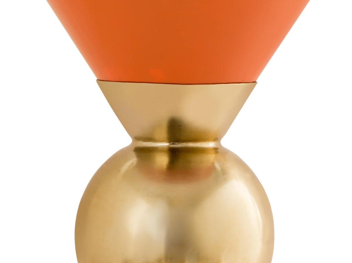 Balhi Orange Side Table Accent & End Tables| TOV