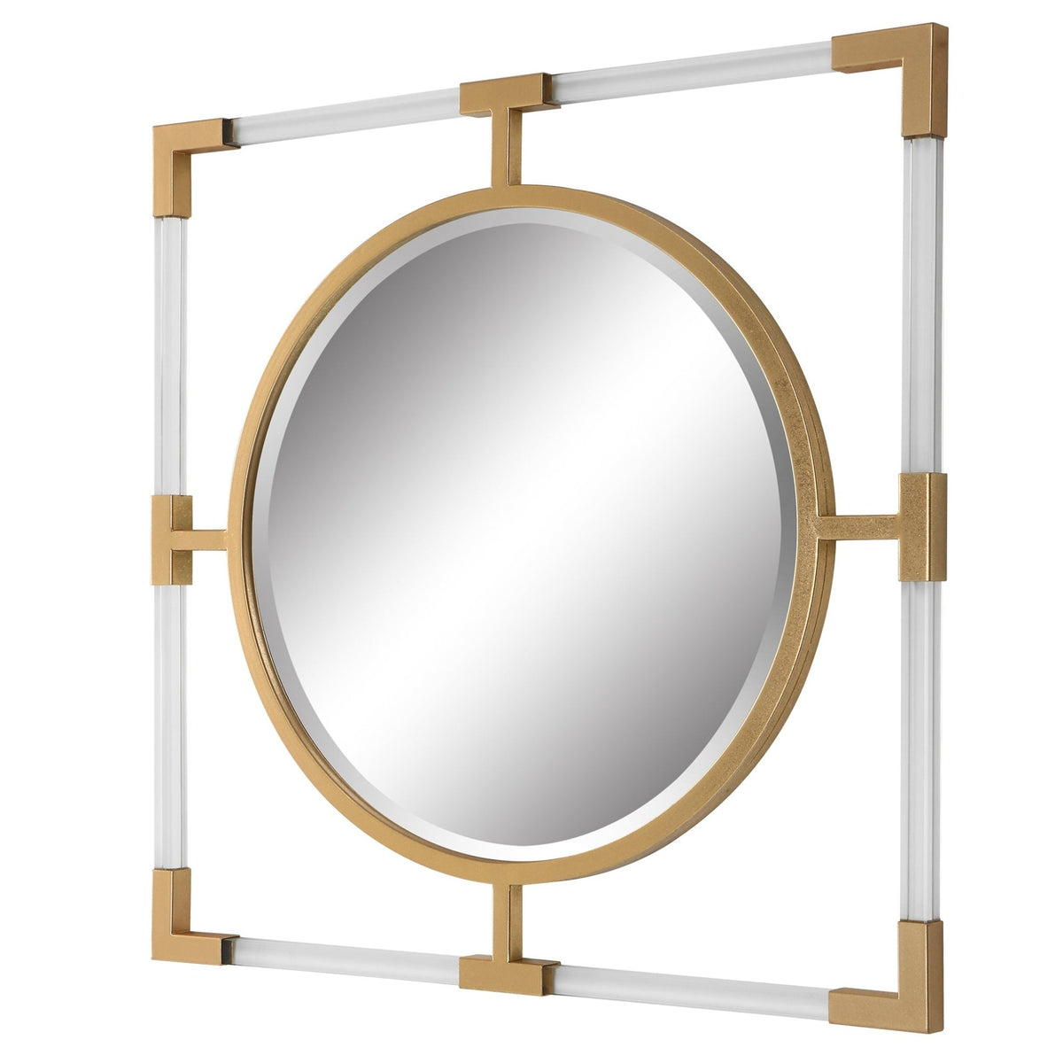 Balkan Small Mirror, Gold Mirrors| Uttermost