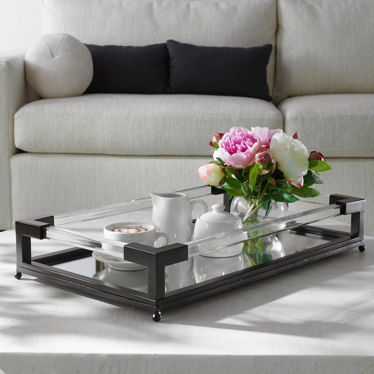 Balkan Tray, Black Tray| Uttermost