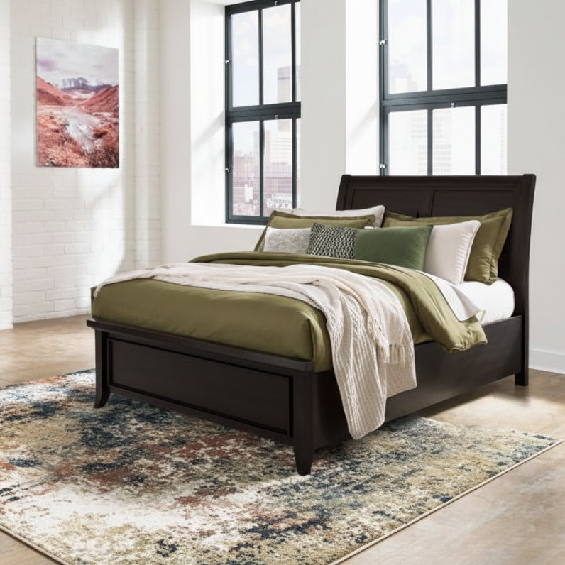 Bambori Queen Sleigh Bed Beds| Ashley Homestore