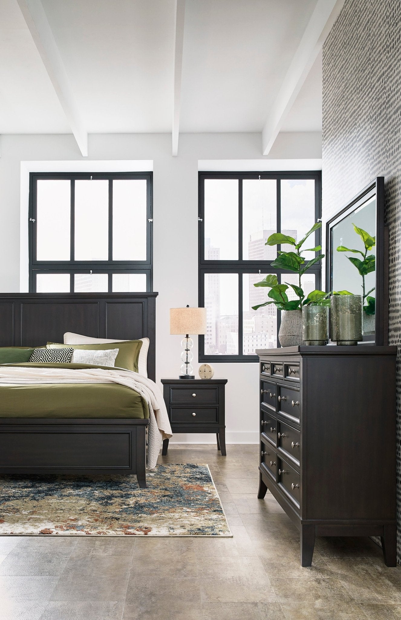 Bambori Two Drawer Night Stand Nightstands| Ashley Homestore