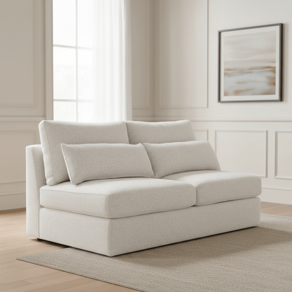 Banks Armless Loveseat Sofas & Loveseats| Fairfield Chair