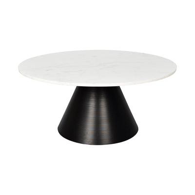 Banswara Marble Coffee Table Black - Al Rugaib Furniture