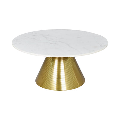 Banswara Marble Coffee Table Gold - Al Rugaib Furniture