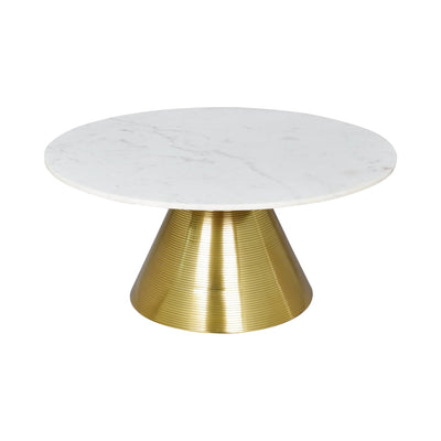 Banswara Marble Coffee Table Gold - Al Rugaib Furniture