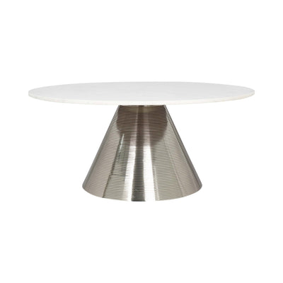 Banswara Marble Coffee Table Silver - Al Rugaib Furniture
